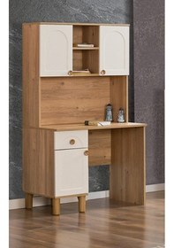 Resim Dardason Bohem Çalışma Masası Meşe 