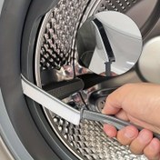 Resim Banyo, Tuvalet, Mutfak için Çok Amaçlı Uzun Saplı Temizlik Fırçası - Güç Gerekmez, Ev Kullanımı için Çeşitli Aralıktan ve Çatlak Temizleme Aracı 