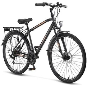 Resim Ümit 2843 Montana 2d Erkek Şehir Bisikleti 480h Md 28 Jant 21 Vites Black Gold Çok Renkli 