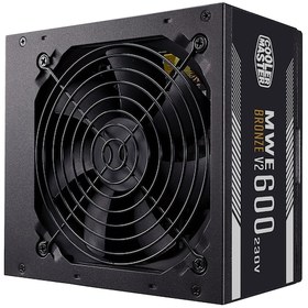 Resim Cooler Master V2 MWE MPE-6001-ACABW-BEU 600W 80+ Bronze Güç Kaynağı 