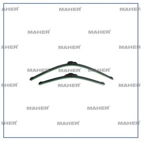 Resim Maher Silecek Süpürgesi Tek Tip Retrofıt Üniversal 15" Muz 380mm Mhr-30025 