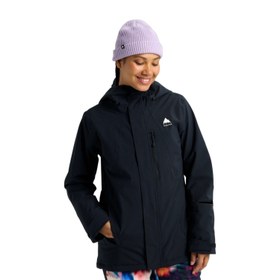 Resim Burton Reserve 2L Ins Stretch Slim Kadın Siyah Snowboard Ceketi 