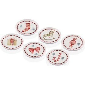 Resim The Mia Globe Çerezlik 6 Parça 10 Cm New036 