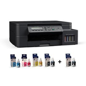Resim Brother DCP-T520W Wi-Fi + Tarayıcı + Fotokopi Renkli Çok Fonksiyonlu Tanklı Mürekkep Püskürtmeli Yazıcı 