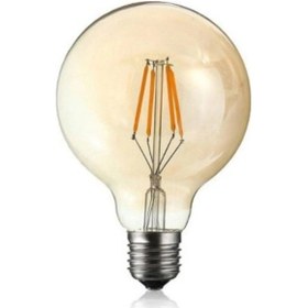 Resim 6w Rustik Ampul 2700k Sarı Işık G95 