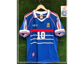 Resim Legent Lady Fransa Mavi Zidan Retro Forma 