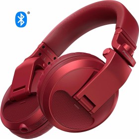 Resim HDJ-X5BT-R Kulak Üstü Kırmızı Bluetooth DJ Kulaklığı 