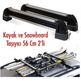 Resim Oto Tavan Kayak ve Snowboard Taşıyıcı 56 Cm 2li 