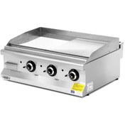 Resim Empero Emp.6ıg032-k Gazlı Izgara Düz+oluklu Krom Pleyt - Lpgli 