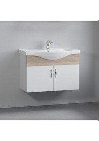 Resim Denko Akyazı 80 Cm Mdf Alize Banyo Dolabı Takımı Çok Renkli 