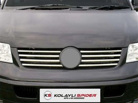 Resim Volkswagen Transporter T5 Ön Panjur 8 Prç Krom 2003-2010 