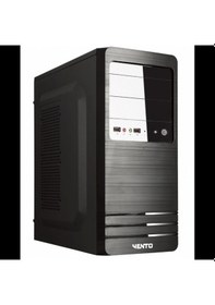 Resim Vento Vs114f Mid Tower, 400w Siyah, Kurumsal Kasa 