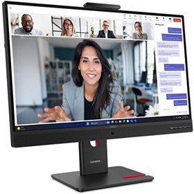 Resim Lenovo Thinkvision T27QD-4V 64B8UAR1TK 27” 120Hz RJ45 (10/100/1000M) Webcam Speaker Mikrofon 4ms 2k 2560X1440 Qhd Pivot IPS Monitör 