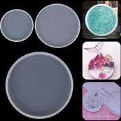 Resim DIY El Sanatları Projeleri için 3'lü Silikon Yuvarlak Reçine Kalıp Seti - Esnek ve Dayanıklı Silikon - Takı Yapımı, Bardak Altlıkları & Daha Fazlası İçin İdeal - El Sanatçıları & DIY Tutkunları İçin 