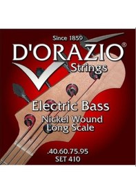 Resim Dorazio Set 410/A 4 Tel Bas Gitar Teli Seti-40-100 