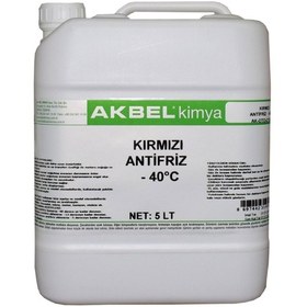 Resim Akbel Kırmızı Antifriz 5 Lt - 40 Derecec 