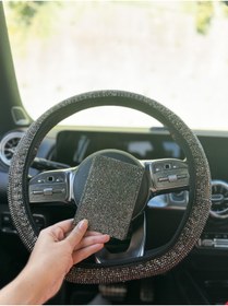 Resim Arabasına Aşıklar Kulübü FÜME TAŞLI RUHSAT KILIFI 