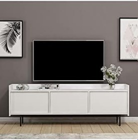 Resim TV Sehpası Angel Beyaz 183 cm 