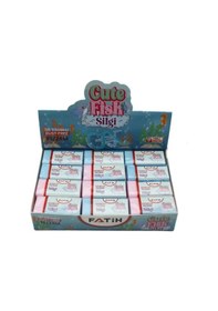 Resim Fatih Silgi Cute Fish Pvc Soft Fs24 24'lü Paket 