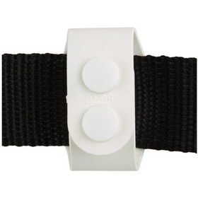 Resim Beyaz Trafik Polisi Polimer Palaska Sabitleyici Çıtçıt Yeni Versiyon-8670 - Standart Beyaz 