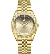 Resim Beverly Hills Polo Club Bp3830x.160 Erkek Kol Saati Altın 