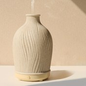 Resim El yapımı reçine kapak, Ses dalgası teknolojisi arom difüzörü, Aromalı nemlendirici, Ses dalgası teknolojisi nemlendirici, Esansiyel yağlarla uyumlu, Otomatik Kapanma, Kullanımı Kolay, USB ile Çalışan, Çeşitli oda tipleri için uygun 