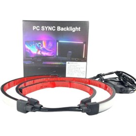 Resim DORA LED 24İNC MONİTÖR AMBİLİGHT LED SET 