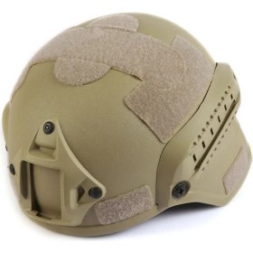 Resim Kordak Çöl Camel Koruyucu Başlık Miğfer - Askeri Airsoft Paintball Kask 