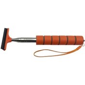 Resim Araba Dikiz Aynası Silecek Paslanmaz Çelik Teleskopik Geri Çekilebilir Katmanlı Fırça Kafası Pencere Yıkama Temizleme Fırçası Silecek 