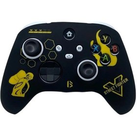 Resim Xbox Series S/seris X 9.nesil Uyumlu Desenli Oyuncu Kolu Silikon Kılıf Model-6 