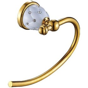 Resim Acar Elegant Gold Yuvarlak Havluluk Altın Renkli 