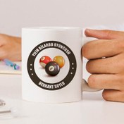 Resim Yılın Bilardo Oyuncusu İsme Özel Kupa Bardak 