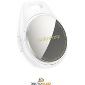 Resim Borofone Air tag Akıllı Takip Cihazı Araç Takip Cihazı ( kedi - köpek- araç-bavul ) İphone İle Uyumlu 