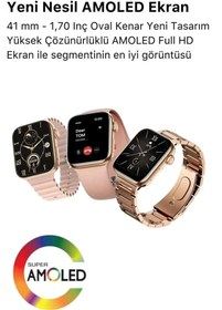 Resim LaraThec 2025 Yeni Nesil G9 Mini 45 Mm Akıllı Saat Siri Hesap Makinesi Bluetooth'lu Ios Ve Android Uyumlu 