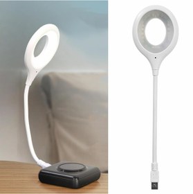 Resim E&D Collection Sesle Kontrol 3 Renk Işık Modlu Akrobat USB LED Kitap Okuma Işığı, USB Gece Işığı Lambası, 20 LED, S 