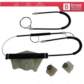 Resim Seat Toledo 1998-2004 Leon 1999-2006 İçin Ön Sağ Cam Kriko Seti 