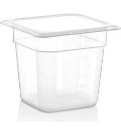 Resim Gastroplast Gn 1/6-150 mm Gastronom Küvet, Polipropilen 