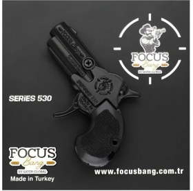 Resim 530 Focus Bang Oyuncak Tabanca Series 530 Black-Füme-Saten 