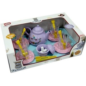 Resim Çay Vakti İnce Belli Çay Takımı Oyuncak 