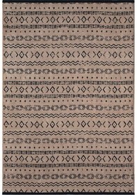 Resim Gaia Bej Halı Yıkanabilir Kaymaz Taban Şönil Kilim Dokuma Pamuk Taban Kilim 10351 Bej 