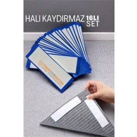Resim Esranın Dünyası Hsnet Halı Kaydırmaz - Halı Kilim Yolluk Kayma Önleyici Yapışkan 16 Lı Set RSHPS34-ESRDNS 