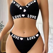 Resim Kadınlar için harf askılı spor tarzda Avrupa ve Amerika seksi bikini üst takımı. 