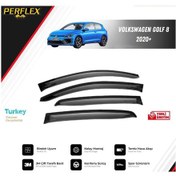 Resim Cam Rüzgarlığı V2 Düz Vw Golf 8 2020+ 