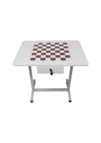 Resim Satranç Masası 60x80 Cm Komple Metal Ayaklı-pan606 
