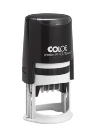 Resim Colop R40 Tarih Kaşe Tr Siyah Kasa Mavi/kırmızı Keçe - 40 MM 