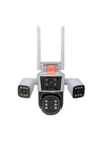 Resim Avenir Av-s312x 12 Mp 10x Optik Zoomlu 3 Lensli Wifi Ip Ptz Kamer 
