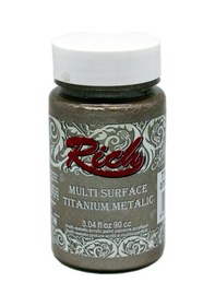 Resim Rich Multi Surface Titanium Metalik Boya 90 Cc. 2508 Antik Bej 