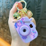 Resim Silver1 Yeni Sevimli Çizgi Film Işıklı Işık Kulomi Büyük Kulak Köpek Hediye Kutusu Anahtarlık Araba Okul Çantası Dıy Kolye Hediye (Yurt Dışından) 