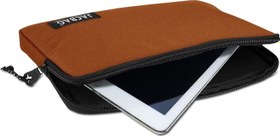 Resim JacBag Kiremit Turuncu Kız Çocuk/Kadın Tablet Çantası/Kılıfı (Suya Dayanıklı Malzeme) 
