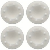 Resim Willowhaven 4 Adet Beyaz Kaymaz Silikon Analog Joystick Başlık Ps Ps2 Ps3 Ps4 Ps5 Xbox 